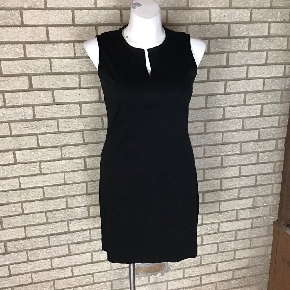 New York & Company black sundress size large.
